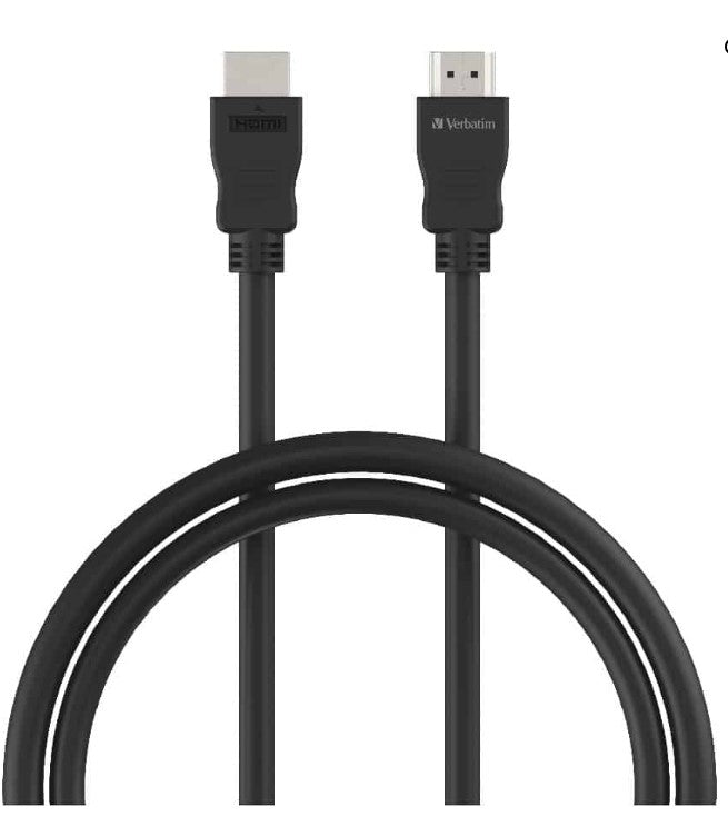 Verbatim HDMI 1.4b Cable 3m - Black 3D Compatible, Audio Return Channel (ARC) HIgh Performance Premium Cable.(LS)