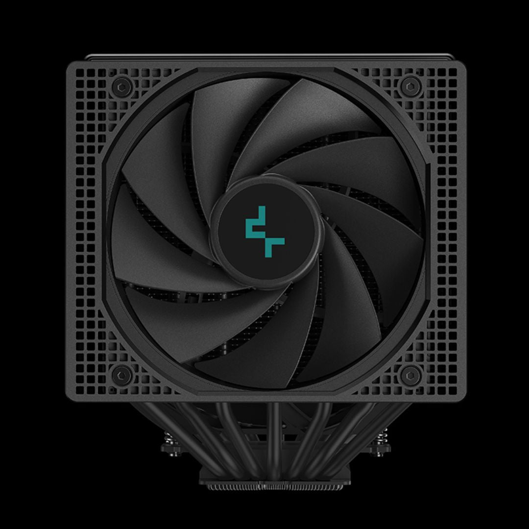 DeepCool ASSASSIN IV VC VISION DIGITAL Air Cooler, TDP 300W, Quad-Segmented Dashboard Display, Silent 3-phase 6-slot 4-pole fans (120mm and 140mm)