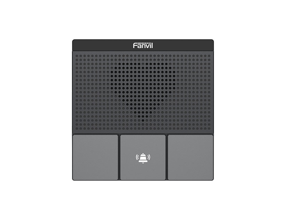 Fanvil A10 Series SIP Mini Intercom, 3-Button 2 SIP Accounts, Built-in 2.4G & 5G Wi-Fi, IP54 Waterproof&Dustproof, HD Audio, Support PoE, Auto Answer