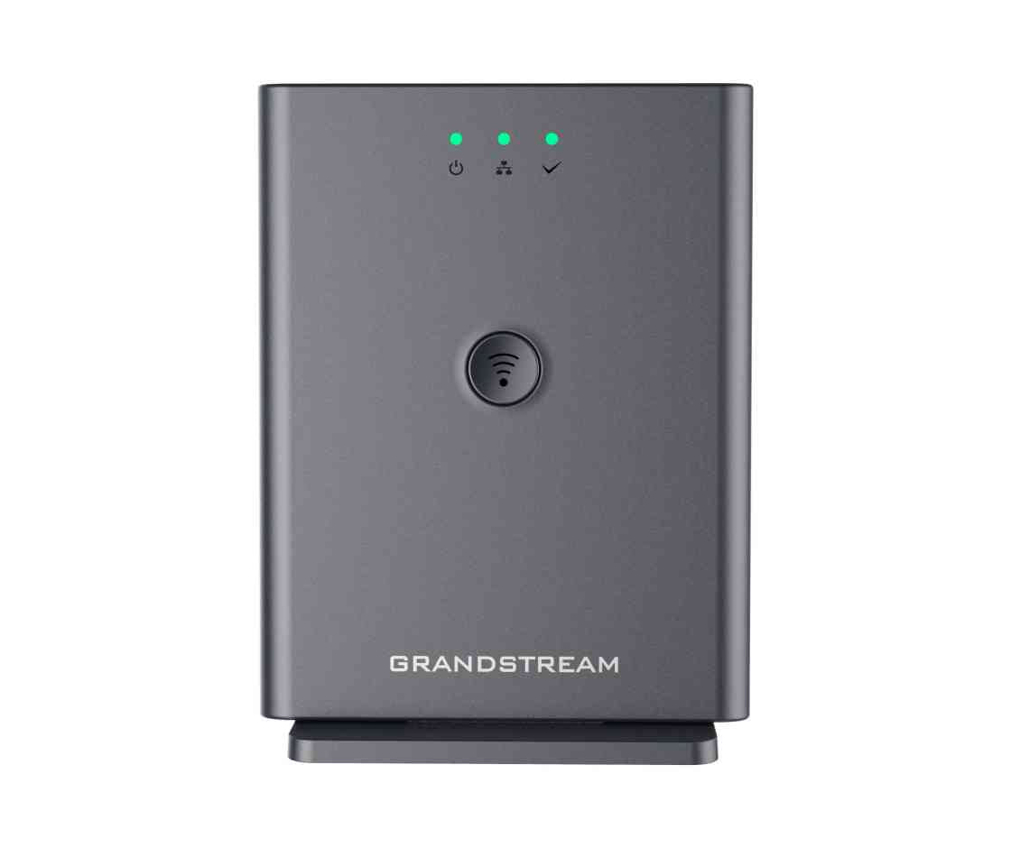*LS* Grandstream DP752 DECT Base Station, Pairs w/ 5 DP Series DECT Handsets, Range up to 400 meters, Supports Push-to-Talk.