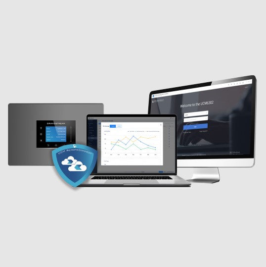 Grandstream UCM RemoteConnect Business 32 Concurrent Voice/Video 0s, 200 Registered Users, 5 GB Cloud Storage