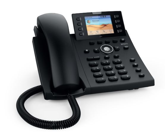 SNOM D335 12 Line IP Phone, High-Resolution Color Display, Self-Labelling, Function Keys