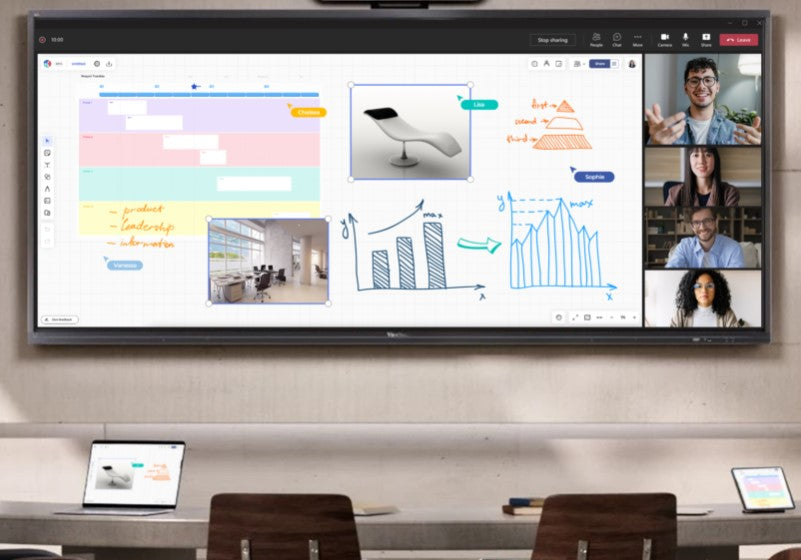 Viewsonic 65' 4K Interactive Viewboard, No OS, USB-C, Dual Pen. 40 Point Touch Windows. 20 points Android, 5 Years Advance Replacement 2024