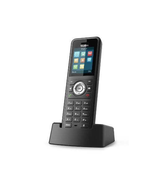 Yealink W59R Rugged DECT Handset Only, IP67, HD Audio, Bluetooth, Alarm Function, Belt Clip, Quick Charge, 1.8' TFT Colour Screen, Scratch Resistant