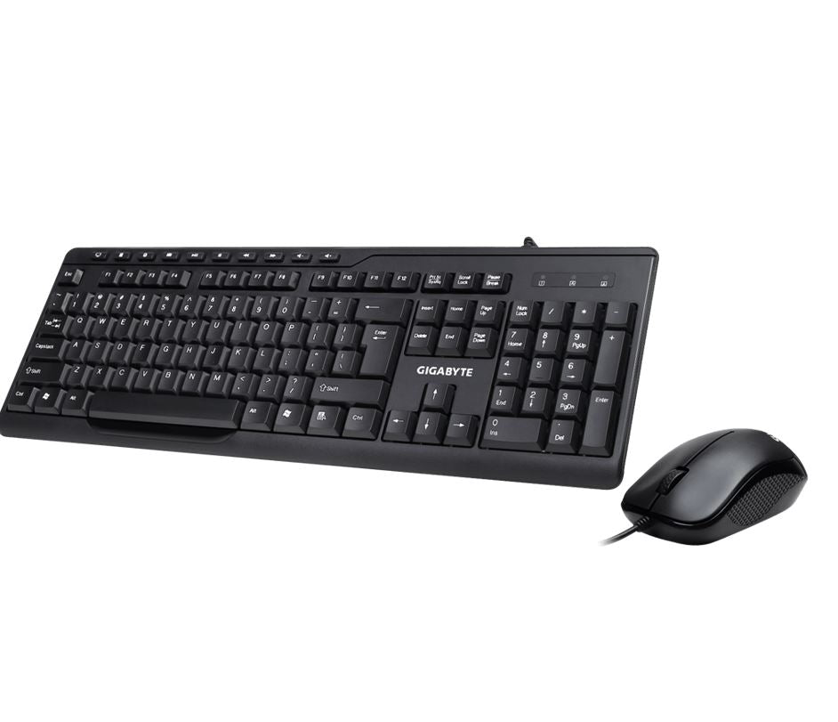 Logitech MK235 Wireless Keyboard and Mouse Combo 2.4GHz Wireless Compact Long Battery Life 8 Shortcut keys
