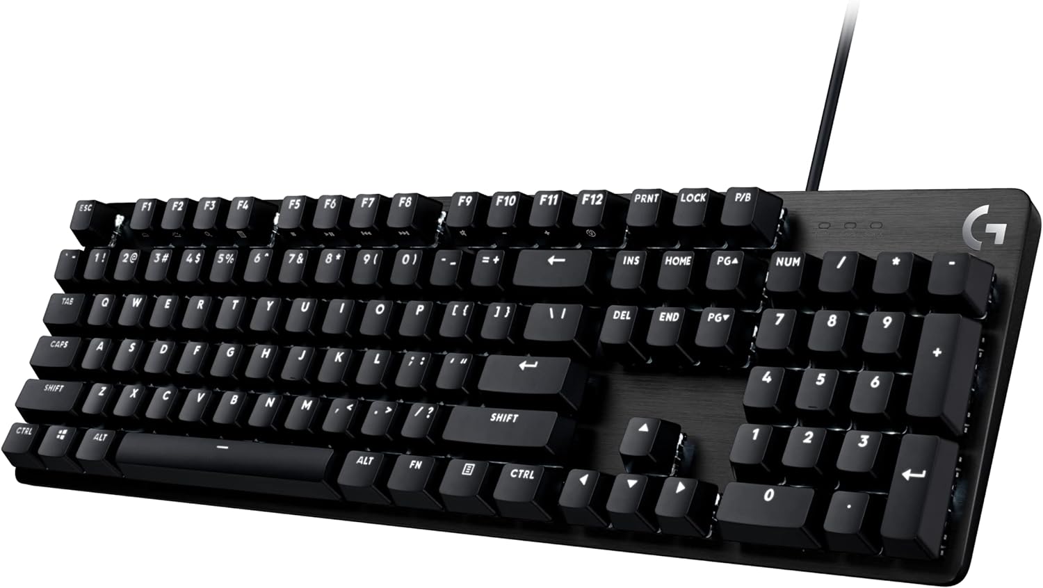 Logitech G413 TKL SE MECHANICAL GAMING KEYBOARD PBT Keycaps Aluminum top case USB 2.0