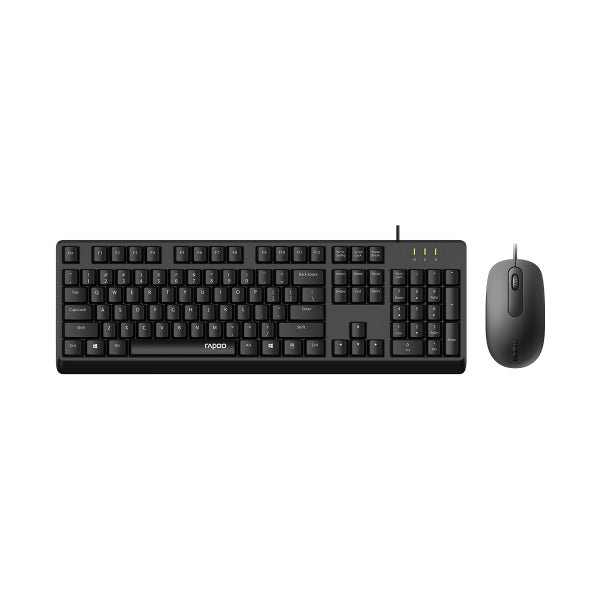 HP Wired 320K Full-Sized Keyboard - Compatible with Windows 10, Desktop PC, Laptop, Notebook USB Plug and Play Connectivity, Easy Cleaning 1YR WTY
