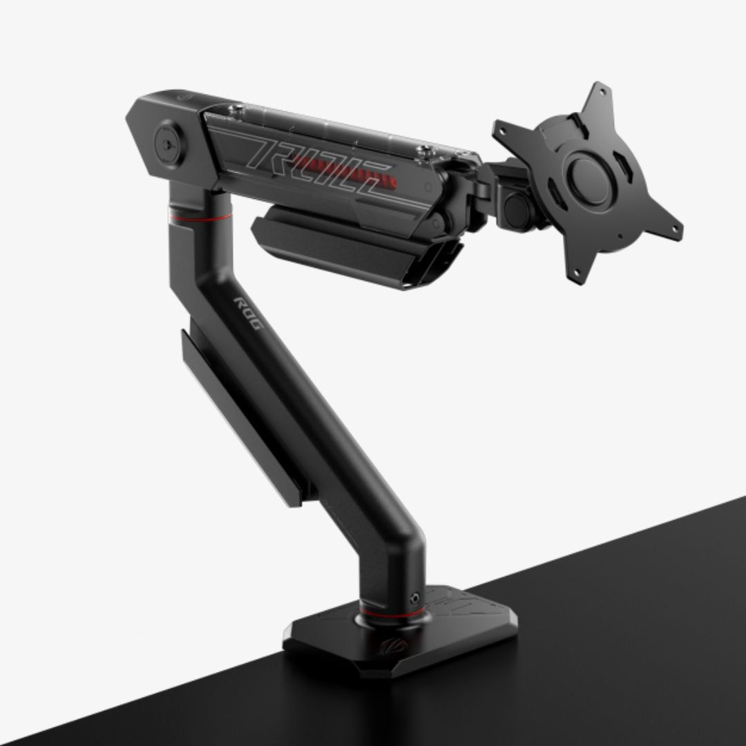 ASUS ROG Ergo Monitor Arm AAS01 Up to 39' Monitors Weighing 3kg - 11.5kg, VESA 100x100mm