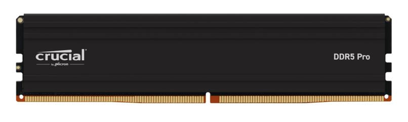Crucial Pro 16GB (1x16GB) DDR5 UDIMM 6000MHz CL48 Black Heat Spreader Support Intel XMP AMD Ryzen Desktop PC Gaming Memory