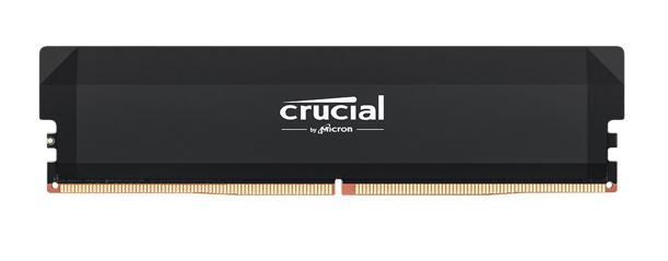 Crucial Pro 32GB (1x32GB) DDR5 UDIMM 5600MHz CL46 Black Heat Spreader Support Intel XMP AMD Ryzen Desktop PC Gaming Memory