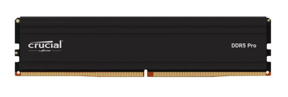 Crucial Pro 16GB (1x16GB) DDR5 UDIMM 6000MHz CL36 Black Heat Spreader Overclocking Support Intel XMP AMD Ryzen Desktop PC Gaming Memory