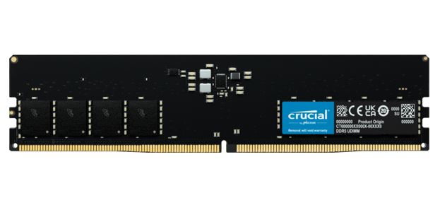 Crucial 128GB (2x64GB) DDR5 UDIMM 5600MHz CL46 Desktop PC Memory