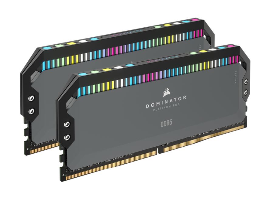 Corsair Vengeance RGB 32GB (2x16GB) DDR5 UDIMM 5600MHz C36 1.25V Desktop Gaming Memory Black Optimized for AMD Expo Ryzen 7000 Series