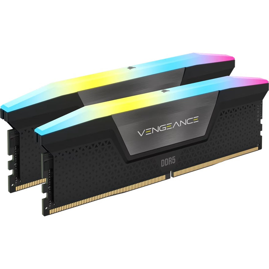 Corsair Vengeance RGB 96GB (2x48GB) DDR5 DRAM 6000MT/s CL30 AMD EXPO & Intel XMP Memory Kit