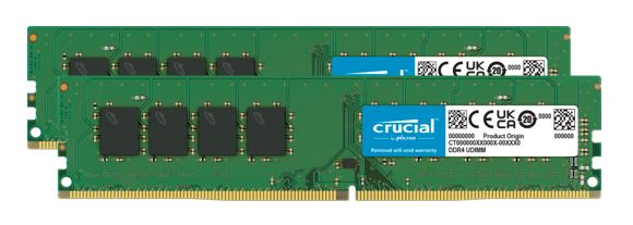 Micron 64GB (1x64GB) DDR4 RDIMM 3200MHz CL22 2Rx4 ECC Registered Server Memory 3yr wty