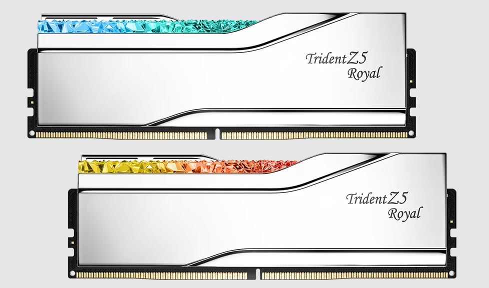 G.SKILL F5-8400J4052G24GX2-TR5S 48GB (2 x 24GB)/ XMP 3.0/ DDR5 8400 MT/s/ Timings 40-52-52-134/ Voltage 1.4V/ TZ5 ROYAL S.