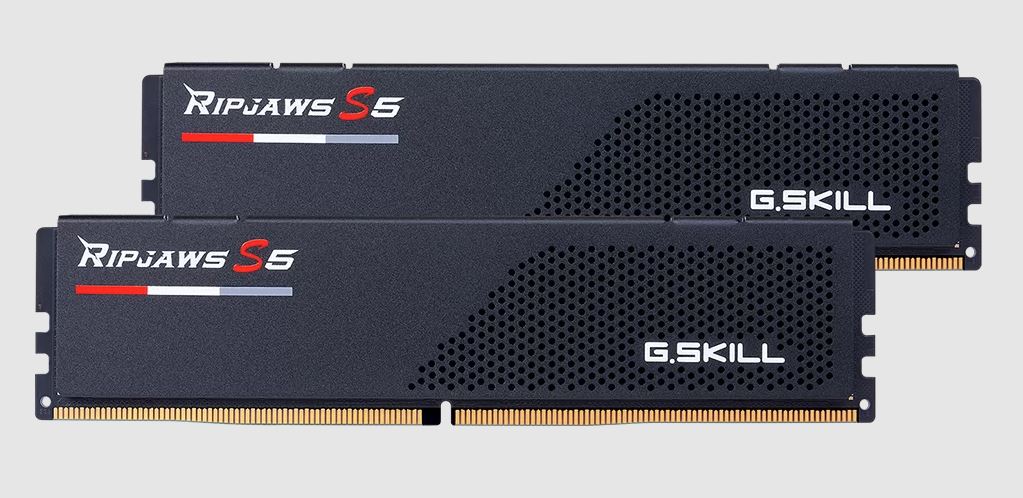 G.SKILL F5-6400J3648F16GX2-RS5K 32GB (2 x 16GB)/ DDR5 6400 MT/s/ Timings 36-48-48-102/ Voltage 1.35V/ Ripjaws S5