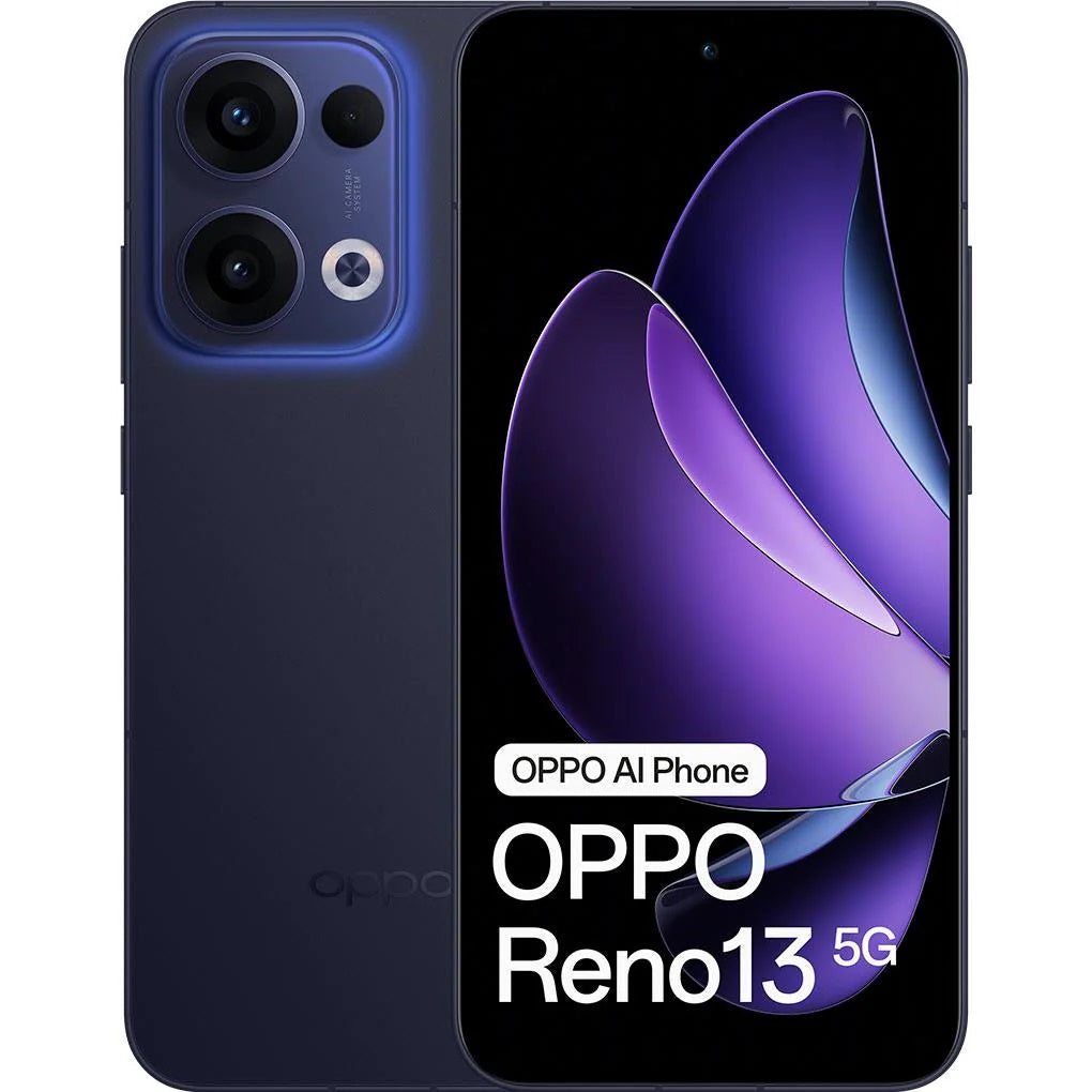Oppo Reno13 5G - Luminious Blue (CPH2689AU Blue)*AU STOCK*,6.6',Full HD+,12GB/256GB,50MP/50MP,Dual SIM,5600mAh, 2 Years Warranty