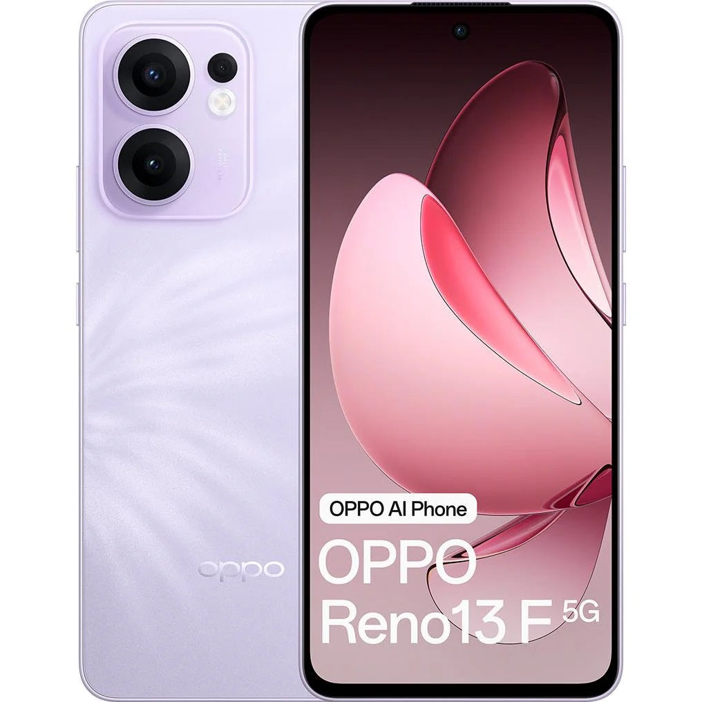 Oppo Reno13 F 5G - Plume Purple (CPH2699AU Purple)* AU STOCK*, 6.67',Full HD+,12GB/256GB,50MP/32MP,Dual SIM, 5800mAh, 2 Years Warranty