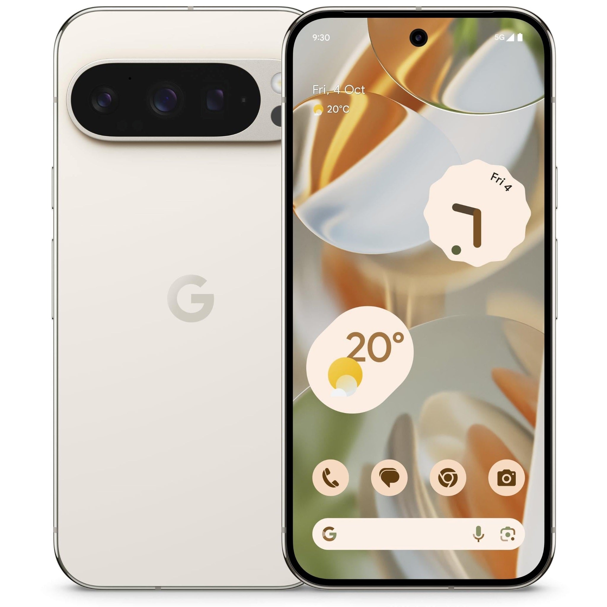 Google Pixel 9 Pro 5G 128GB - Proclean (GA05931-CA)*AU STOCK*, 6.3' , OLED, 120Hz, 16GB/128GB, 50MP/42MP, Dual Sim + eSIM,4700mAh,, 2 Years Warranty