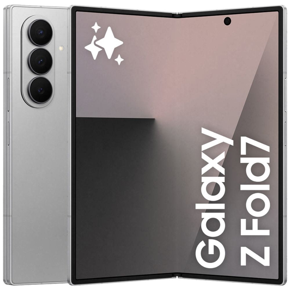 Samsung Galaxy Z Fold7 5G 512GB - Silver Shadow*AU STOCK*, 8.0', QXGA+, 120Hz, 12GB/512GB, 200MP/10MP, Single + eSIM, 4400mAh, 2 Years Warranty