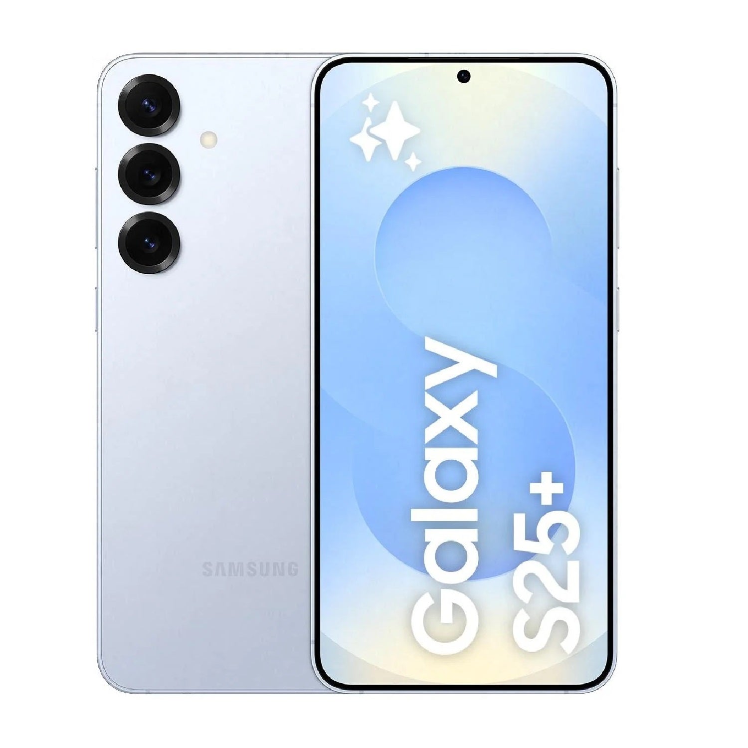 Samsung Galaxy S25+ 5G 512GB - Icyblue *AU STOCK* ,6.7' ,Quad HD+, 120Hz,12GB/512GB,50MP/12MP , Single + eSIM, AI,4900mAh, 2 Years Warranty.