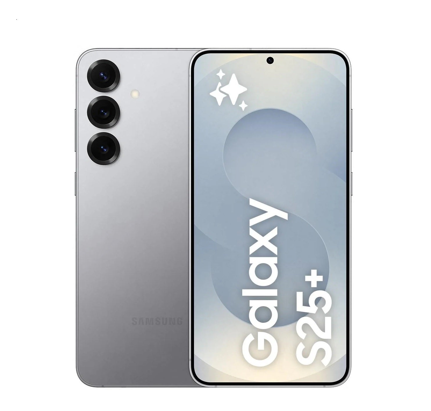 Samsung Galaxy S25+ 5G 256GB - Silver Shadow *AU STOCK* ,6.7' ,Quad HD+, 120Hz,12GB/256GB,50MP/12MP , Single + eSIM, AI,4900mAh, 2 Years Warranty.