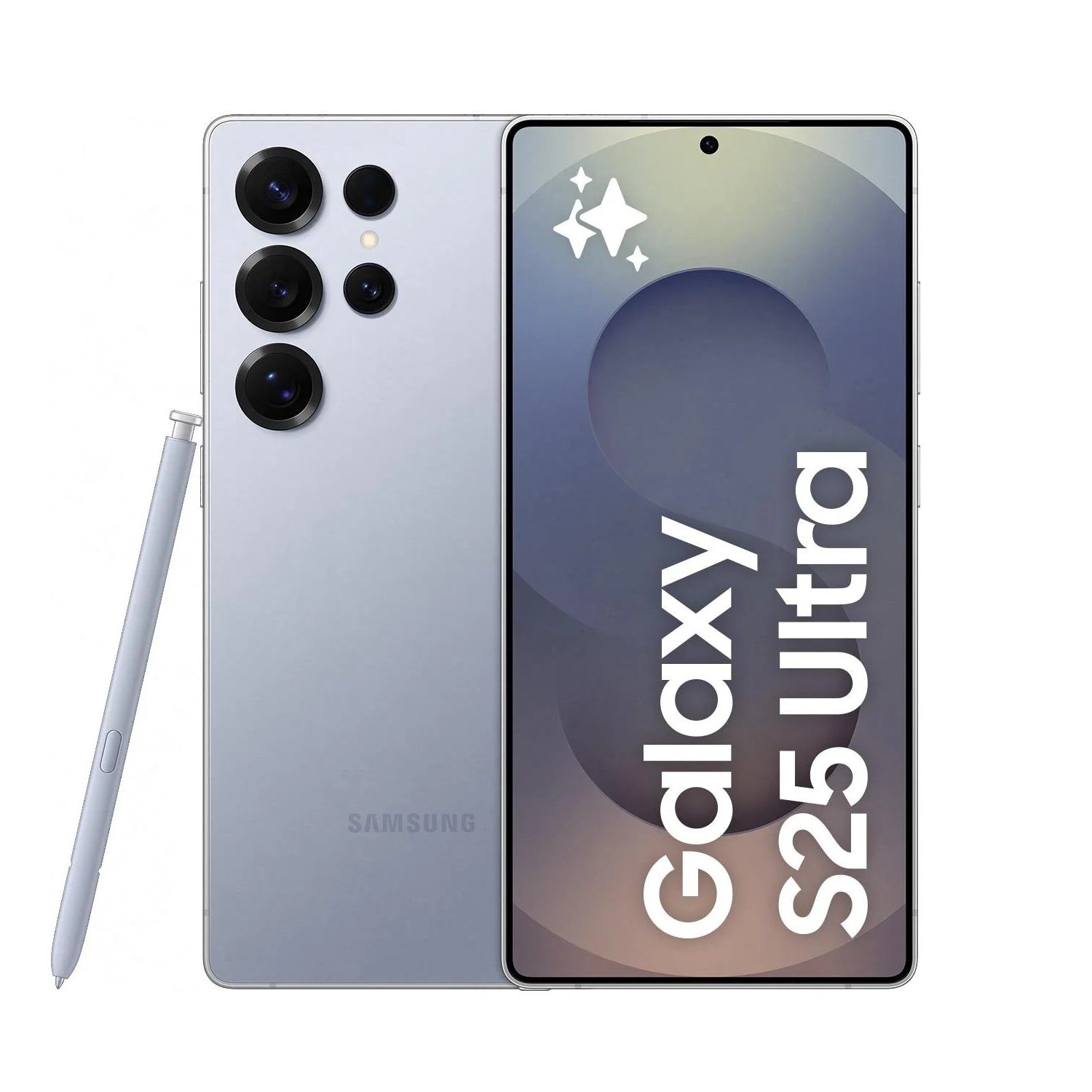 Samsung Galaxy S25 Ultra 5G 512GB - Titanium Silver Blue*AU STOCK* ,6.9',12GB/512TB, 200MP/50MP , Single + eSIM, AI ,5000mAh , 2 Years Warranty.MF-SM