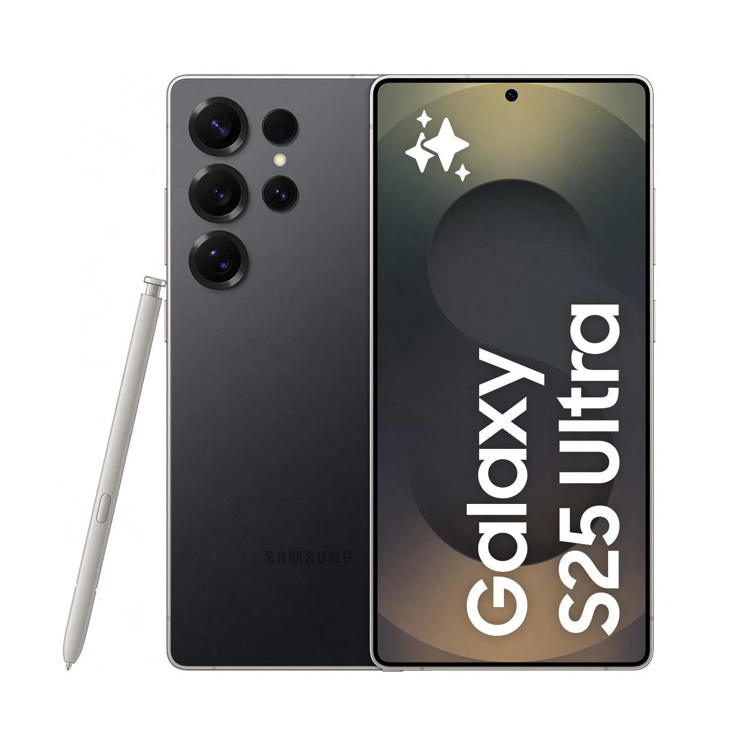 Samsung Galaxy S25 Ultra 5G 256GB - Titanium Black *AU STOCK*, 6.9', 12GB/256GB, 200MP/50MP, Single+ eSIM, AI, 5000mAh, 2 Years Warranty