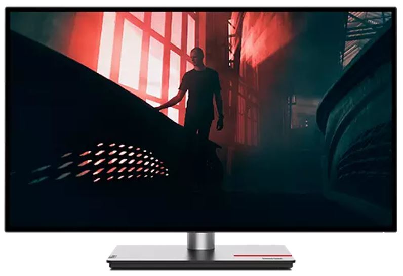LENOVO ThinkVision P27Q-30 27' 75Hz QHD IPS Monitor 2K 2560x1440 16:9 4ms Height Adjustable Tilt Pivot Swivel HDMI 2xDP 5xUSB VESA Tiny Support 3yr