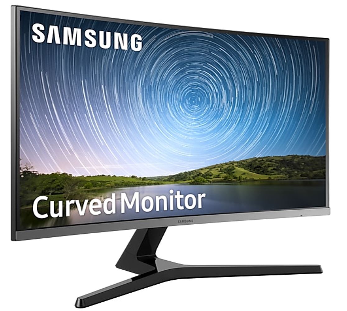 Samsung R500 27' 60Hz FreeSync IPS FHD Curved Gaming Monitor 1920x1080 4ms 16.7M 1800R Tilt VESA D-Sub HDMI Bezeless Game Mode ~LS27R350FHEXXY