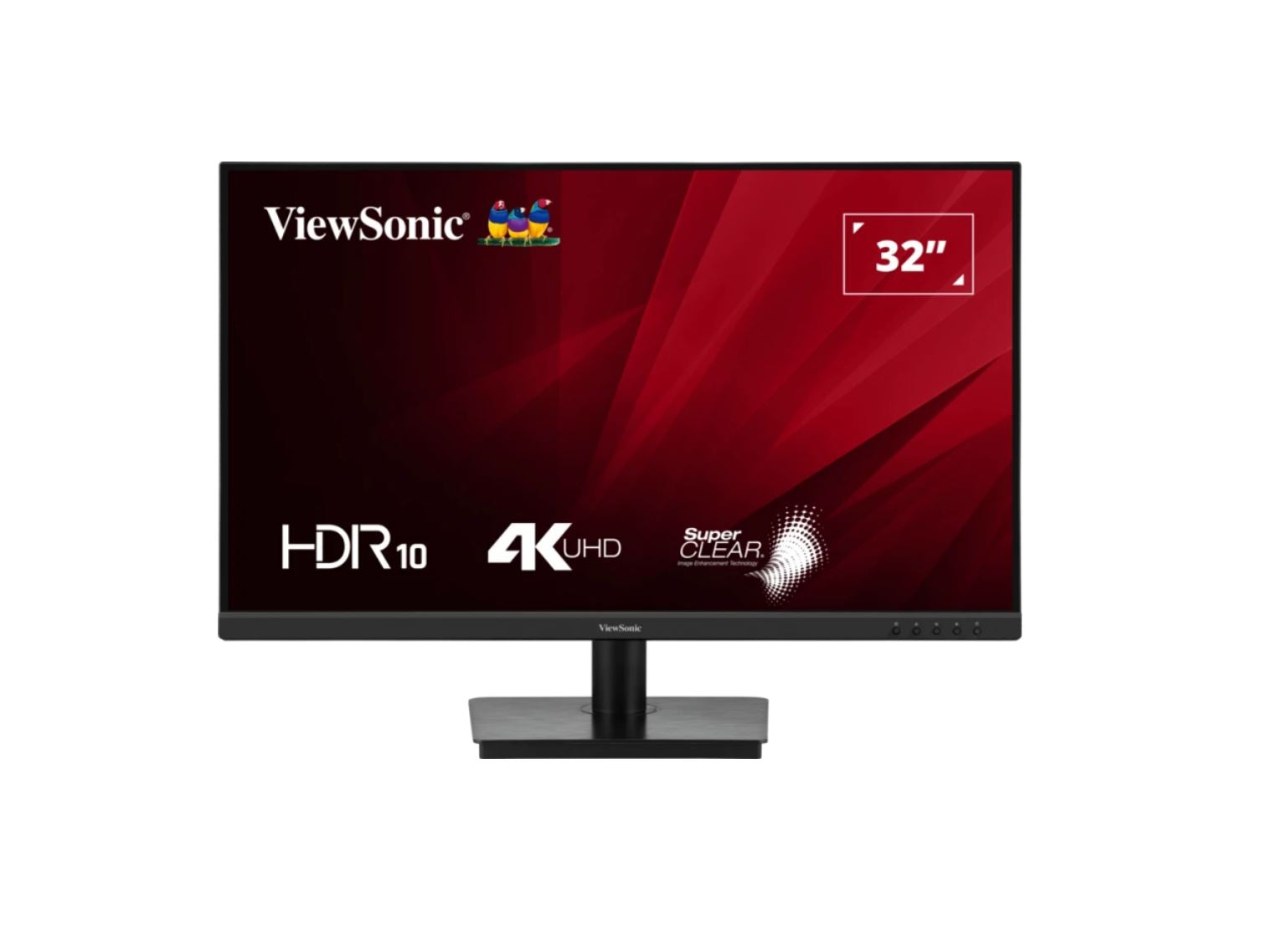 ViewSonic 32' VA3208 4K UHD 3840 x 2160, Superclear, HDR10, 2x HDMI and 1x DP, 3.5 Audio Port, Office Business Monitor Retail (LS),3YARW