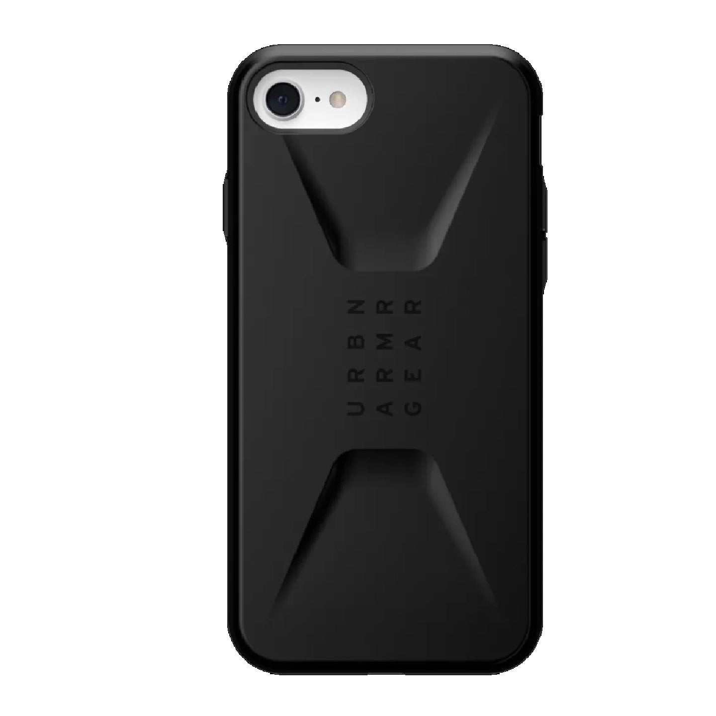 UAG Civilian Apple iPhone SE (3rd & 2nd Gen) and iPhone 8/7 Rugged Case - Black (114005114040), 20ft. Drop Protection (6M), 10 Years Warranty