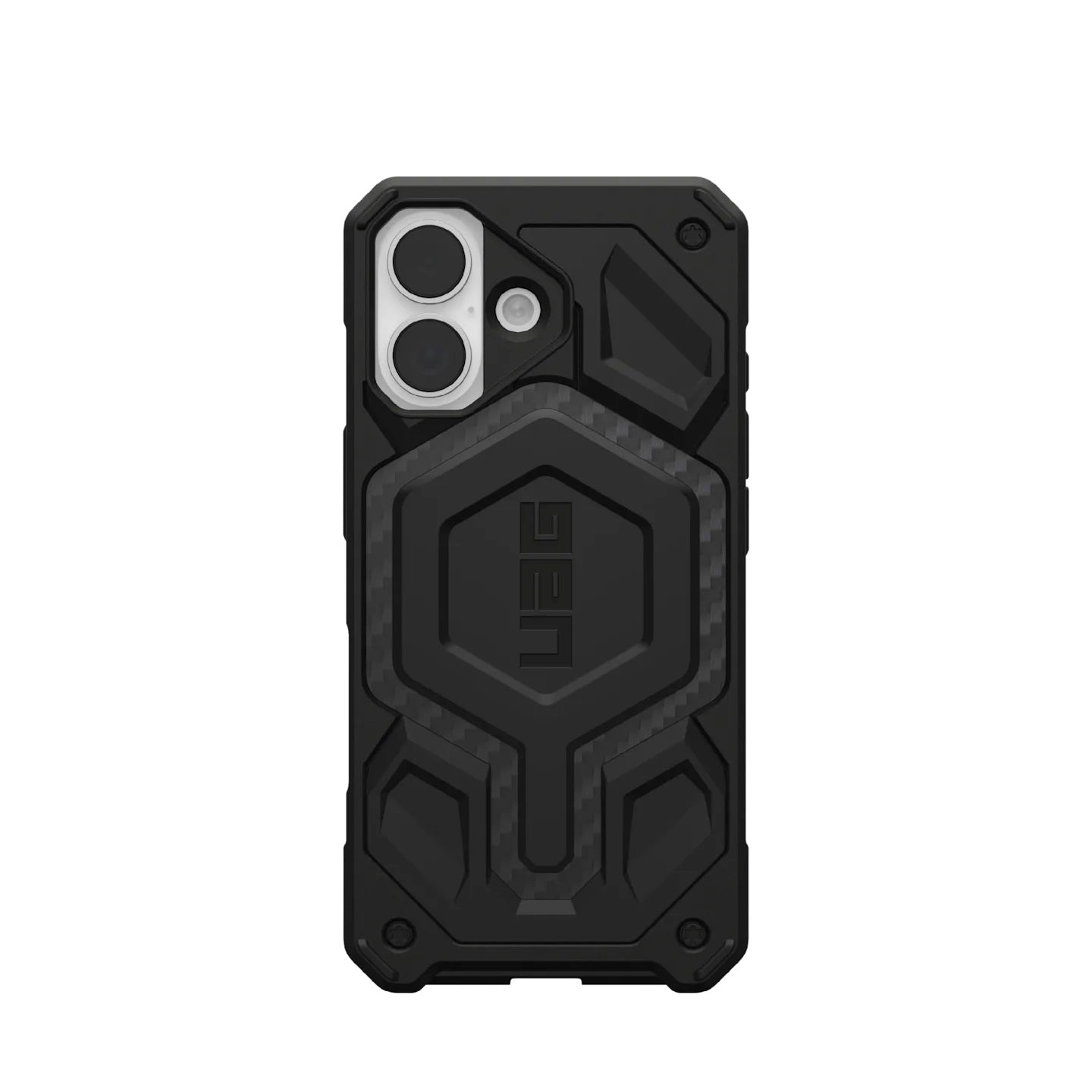 UAG Monarch Pro MagSafe Apple iPhone 17 (6.3') Rugged Case - Carbon Fiber (114516114242), 25ft. Drop Protection (7.6M), 10 Years Warranty