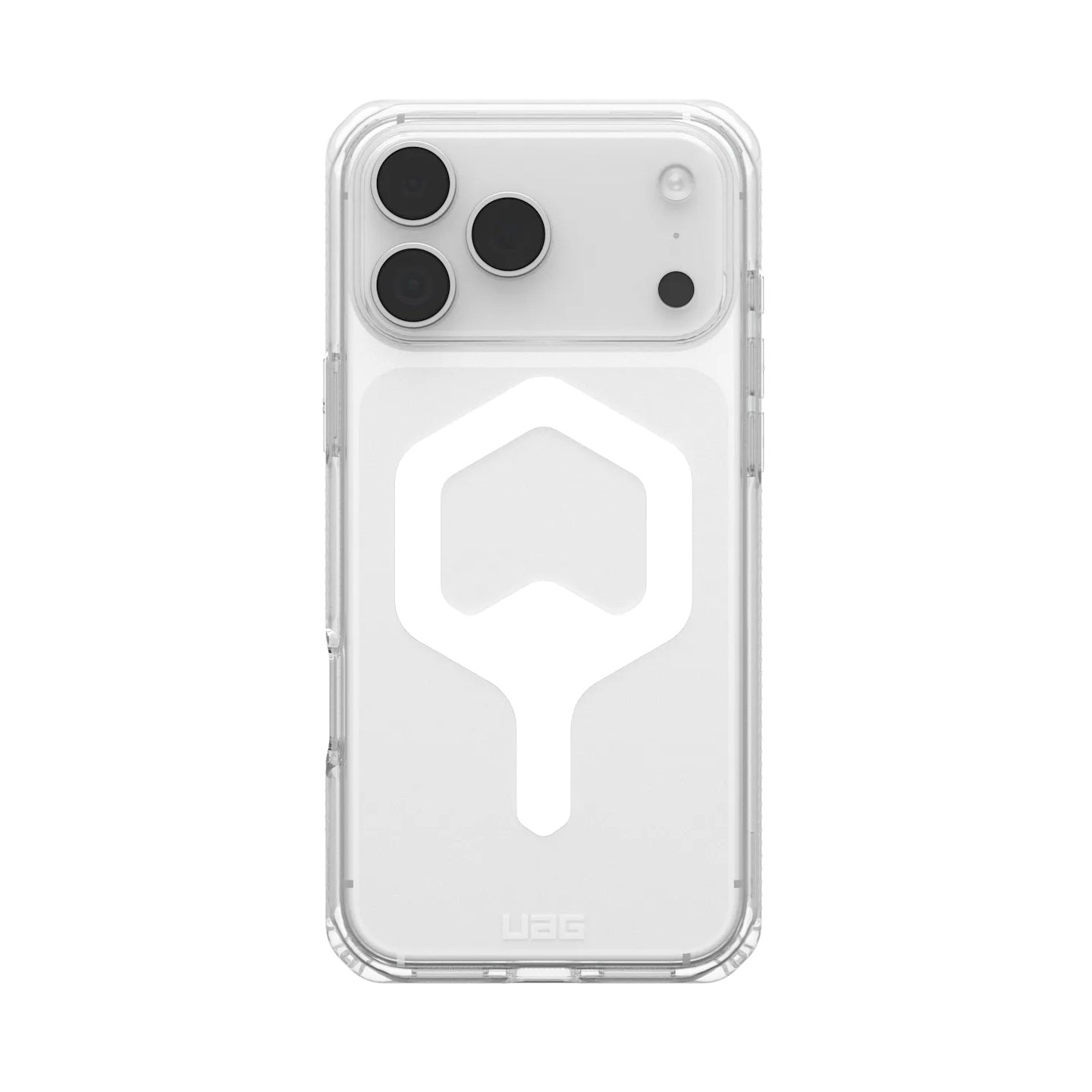 UAG Plyo MagSafe Apple iPhone 17 Pro (6.3') Rugged Case - Ice/White (114529114341), 16ft. Drop Protection (4.9M), Impact Resistance, 10 Years Warranty