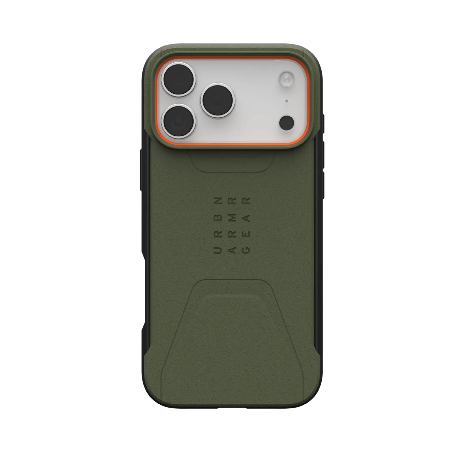 UAG Civilian Magsafe Apple iPhone 17 Pro Max (6.9') Rugged Case -Olive/Orange(114546117297),20ft. Drop Protection (6M),Raised Screen,10 Years Warranty