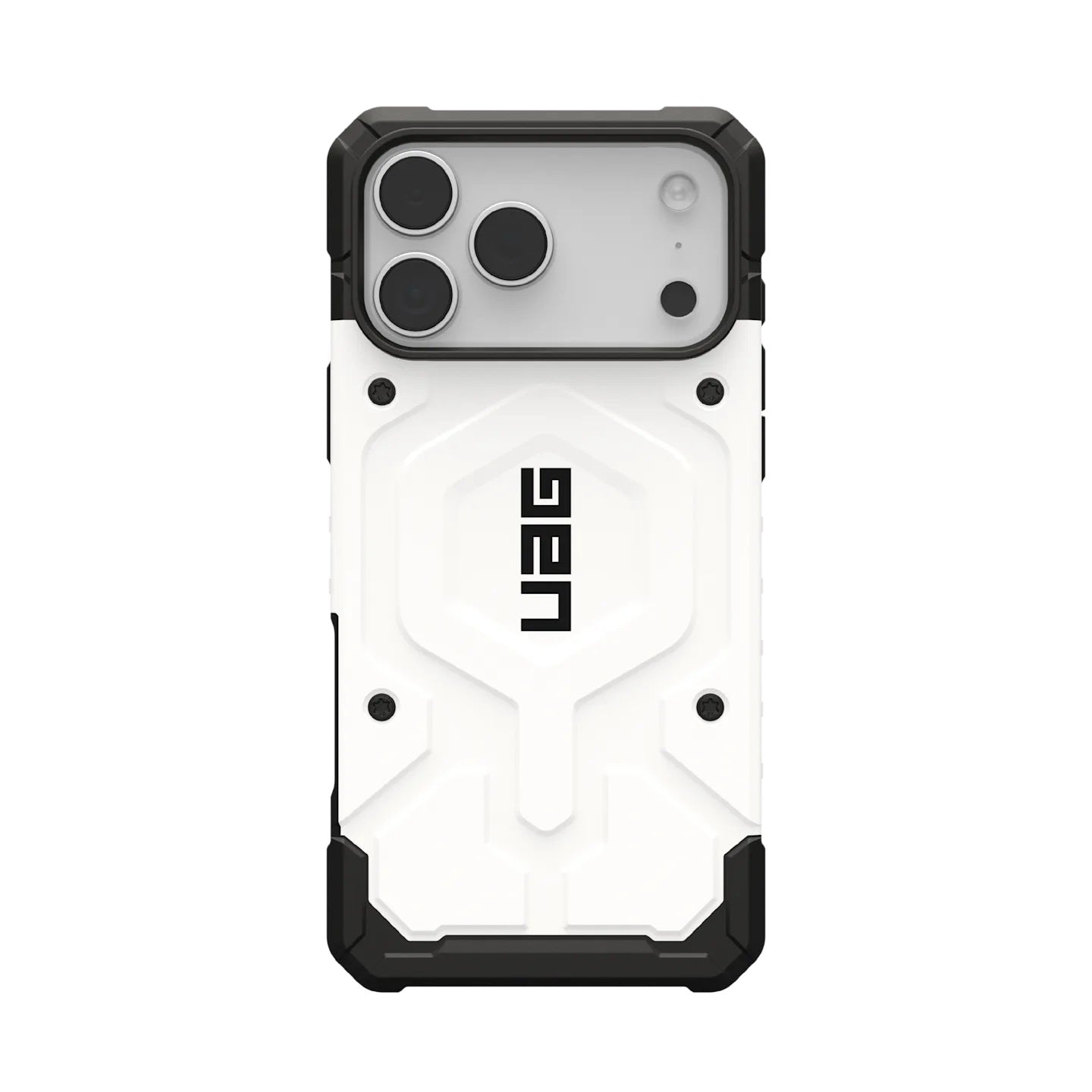 UAG Pathfinder MagSafe Apple iPhone 17 Pro (6.3') Rugged Case - White (114548114141), 18ft Drop Protection (5.5M), Impact Resistance,10 Years Warranty