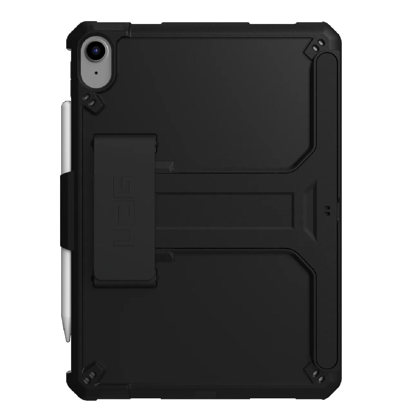 UAG Scout Apple iPad (10.9') (10th Gen) with KickStand & Hand strap Rugged Case- Black (12339HB14040), DROP+ Military Standard, 10 Years Warranty