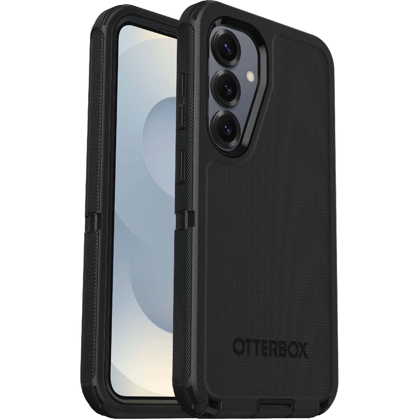 OtterBox Defender Samsung Galaxy S25+ 5G (6.7') Case Black - (77-97418), DROP+ 7X Military Standard,Wireless Charging Compatible,7 Years Warranty