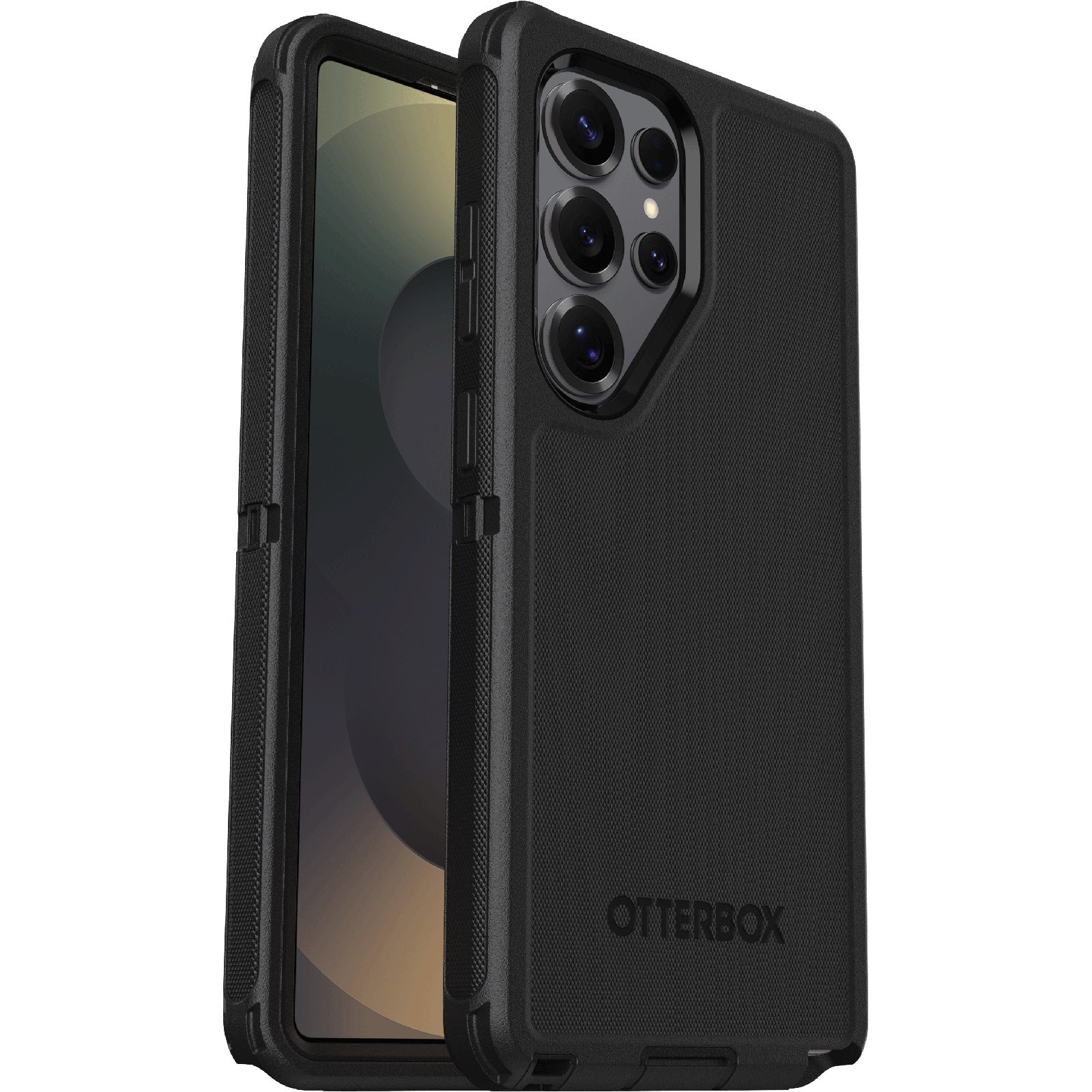 OtterBox Defender Samsung Galaxy S25 Ultra 5G (6.9') Case Black - (77-97479), DROP+ 7X Military Standard,Wireless Charging Compatible,7 Years Warranty