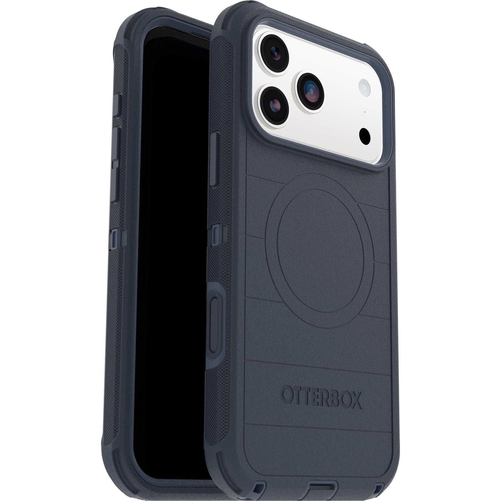 OtterBox Defender Pro MagSafe Apple iPhone 17 Pro Max (6.9') Case Blue Sentiment - (77-98396), DROP+ 7X Military Standard, Tri-Layer, 7 Years Warranty