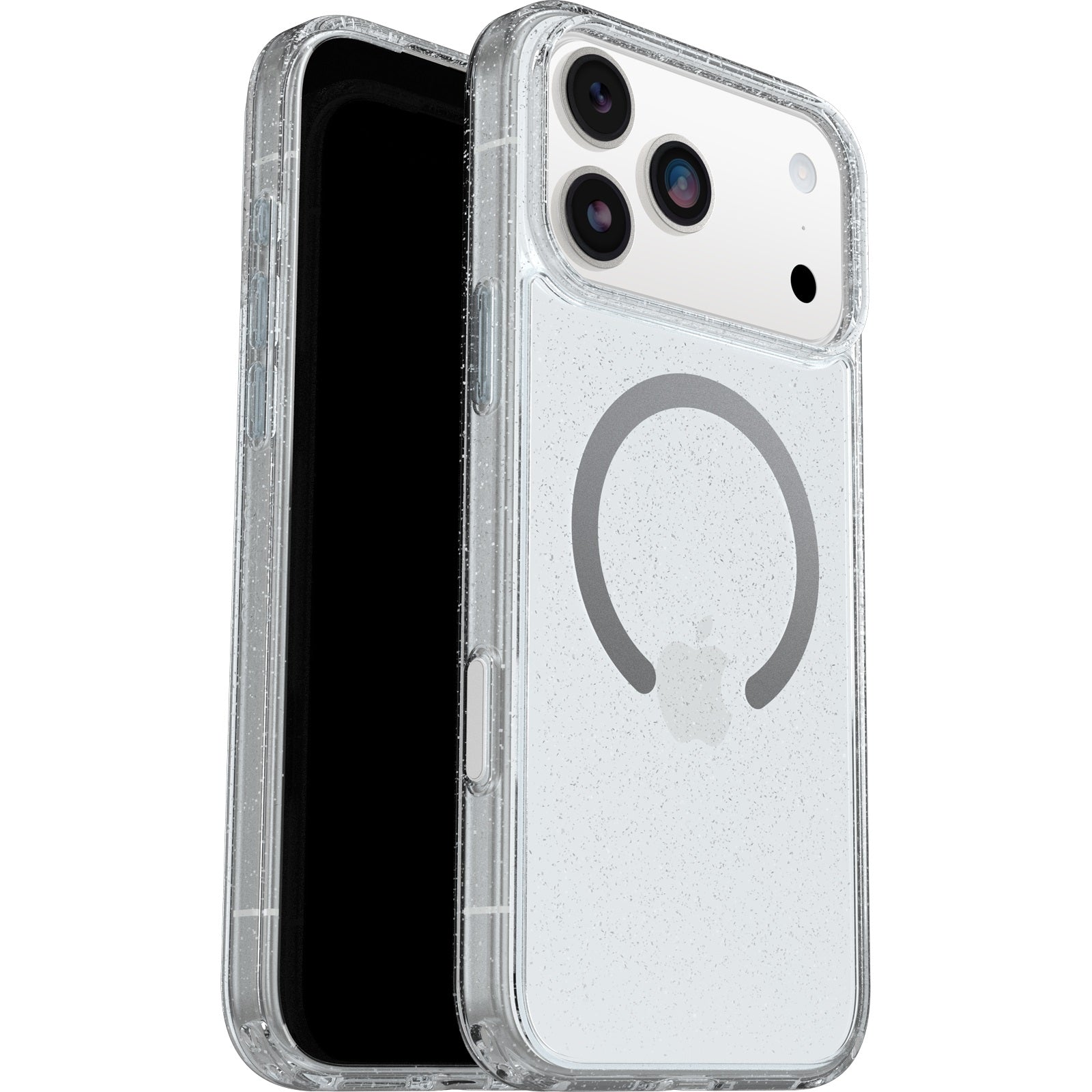OtterBox Symmetry Clear MagSafe Apple iPhone 17 Pro Max Case Stardust 4.0 (Clear)- (77-98863),DROP+ 3X Military Standard,Raised Edges,7 Years Warranty