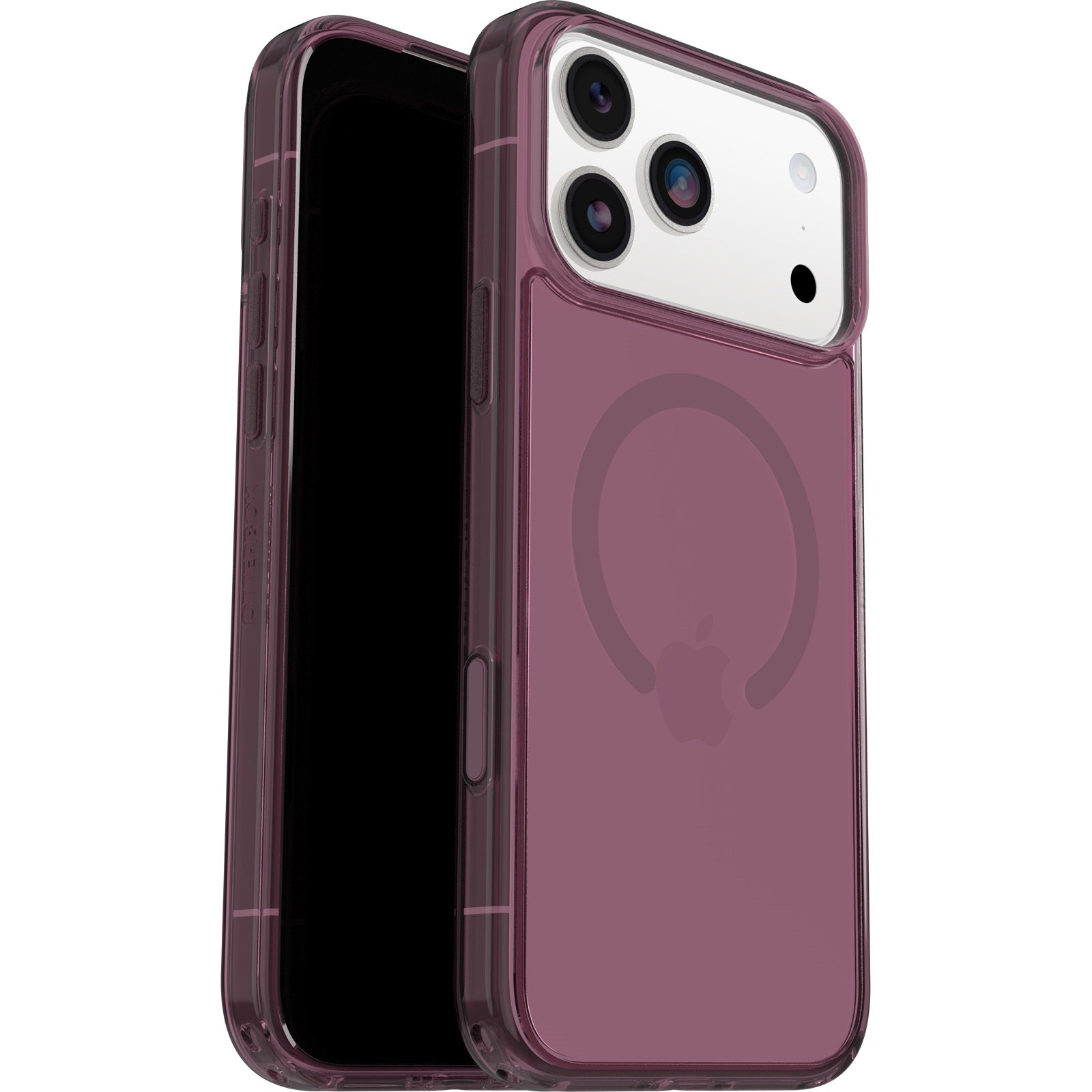 OtterBox Symmetry Clear MagSafe Apple iPhone 17 Pro Max Case Purple Mystery (Clear) - (77-98872), DROP+ 3X Military Standard, 7 Years Warranty