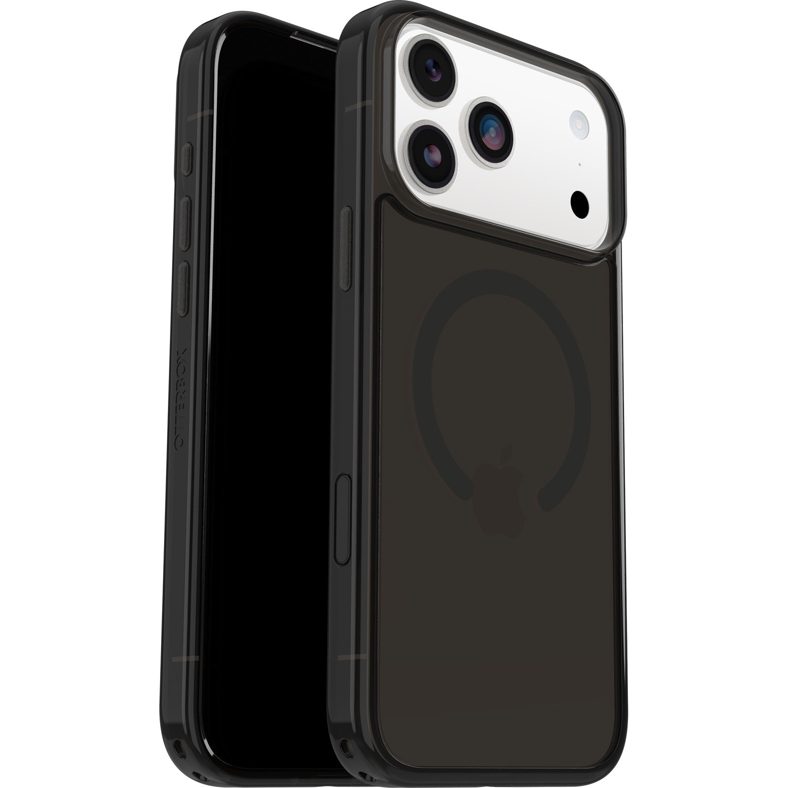 OtterBox Symmetry Clear MagSafe Apple iPhone 17 Pro Max Case Black Mist (Clear / Black) - (77-98876), DROP+ 3X Military Standard, 7 Years Warranty