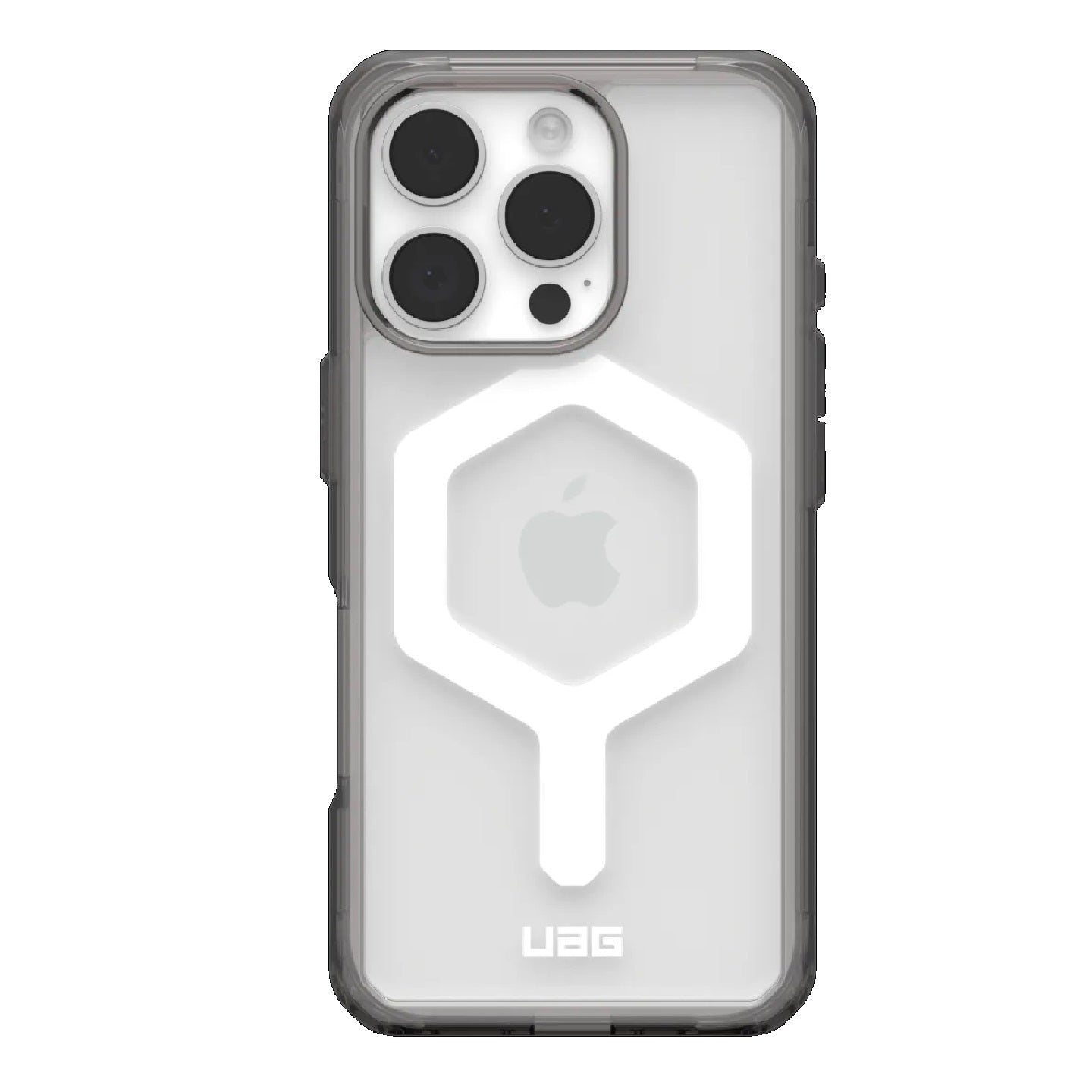 UAG Plyo MagSafe Apple iPhone 16 Pro Max (6.9') Rugged Case - Ash/White (114481113141), 16ft. Drop Protection (4.8M), Armored Shell, 10 Years Waranty