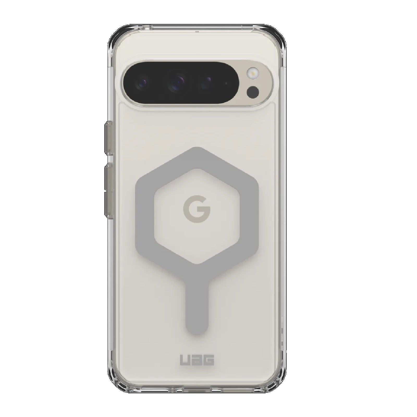 UAG Plyo Pro Google Pixel 9 Pro XL (6.8') Rugged Case - Ice/Silver (614456114333), 16 ft. Drop Protection (4.8M), Air-Soft Corners, 10 Years Warranty