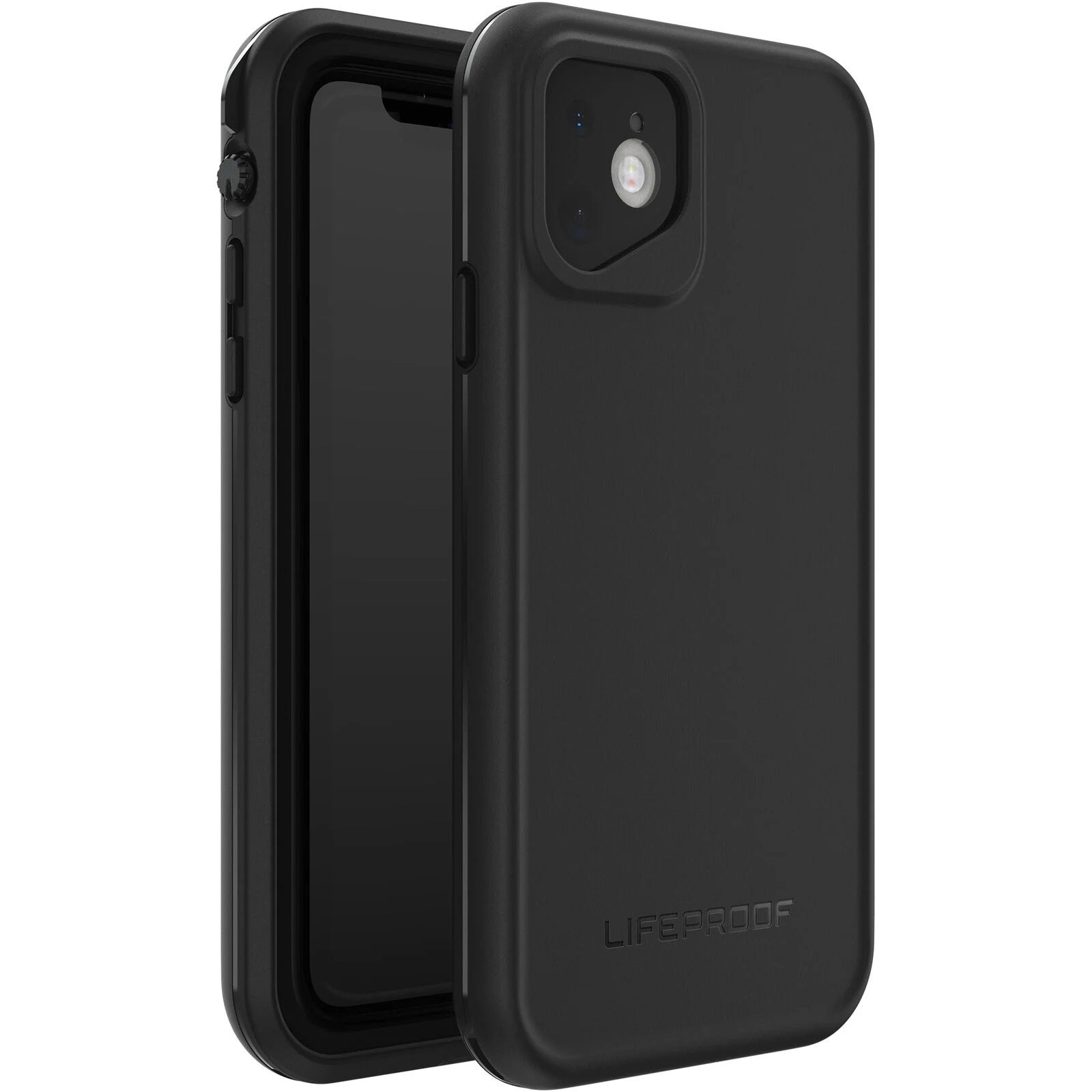 LifeProof FRE Apple iPhone 11 Case Black - (77-62484), WaterProof, 2M DropProof, DirtProof, SnowProof, 360° Protection Built-In Screen-Cover,7 Yrs