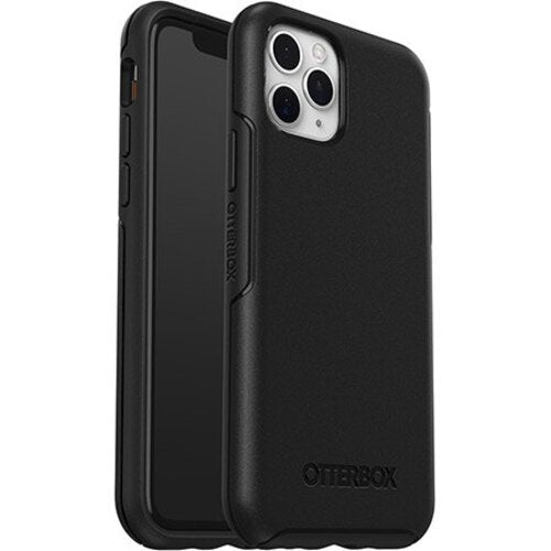 (LS) OtterBox Symmetry Apple iPhone 11 Pro Case Black - (77-62529), Antimicrobial, DROP+ 3X Military Standard, Raised Edges, Ultra-Sleek,Durable Prote