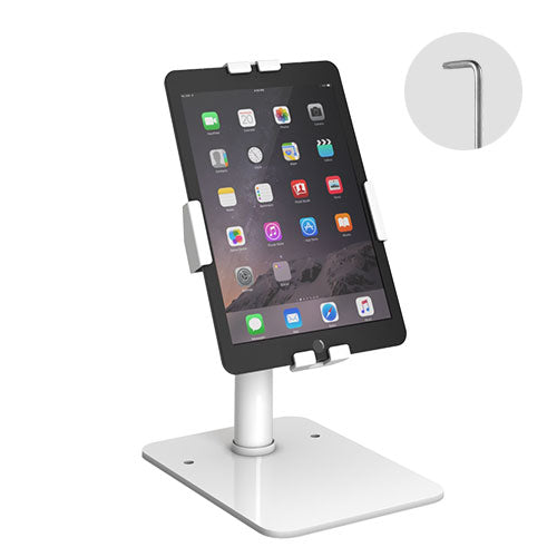 Brateck MPBT-PAD33-04 Universal Anti-Theft Tablet Countertop Fit most 7.9' to 11' Tablets - White (LS)