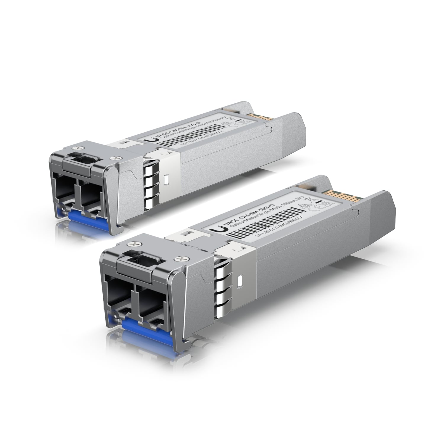 Ubiquiti UniFi 20 Pack,10 Gbps Single-Mode Optical Module, Single-mode, Duplex, Fiber Transceiver, Duplex LC Connect, Up to 10km, 2Yr Warr